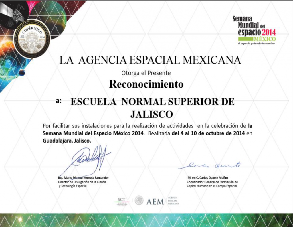 reconocimiento SME